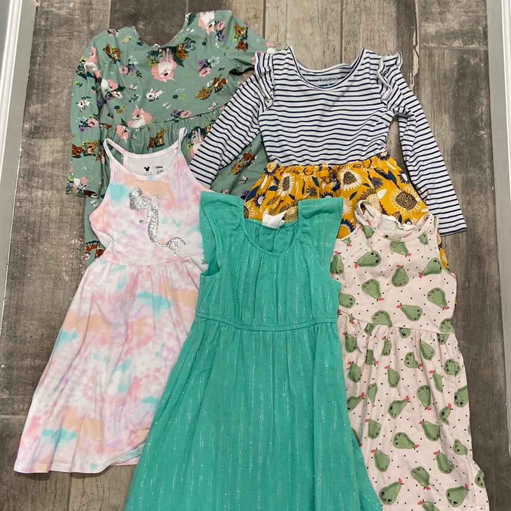 Little Girls Dress Lot Sz 4T